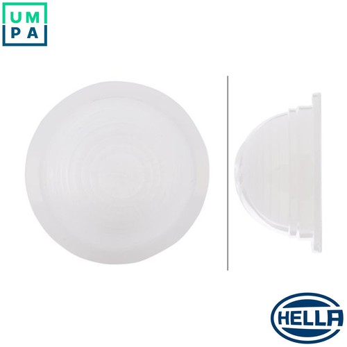 Lens end outline marker light - outline,
