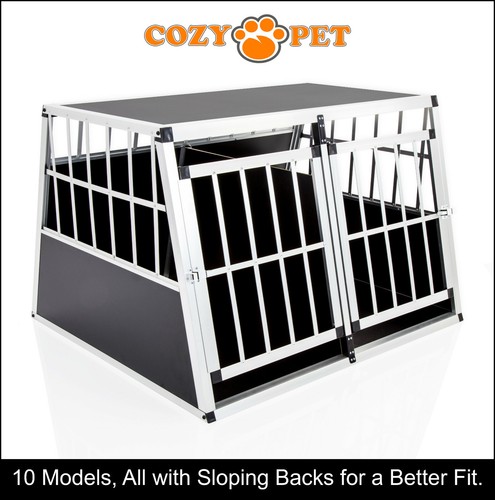 Aluminium car dog cage - cage, cozy