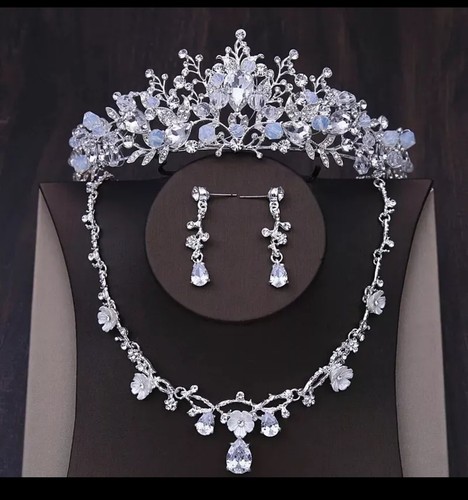 Blue crystal crowns - crystal, tiara