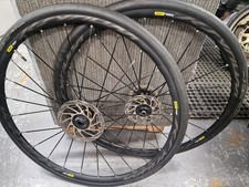 Mavic Ksyrium Elite wheelset. 700c Ultegra wheelset with Rotors & 12sp cassette