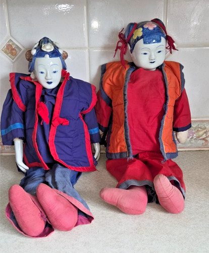 Pair vintage chinese - pair,