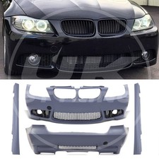 FULL BODY KIT M3 STYLE FRONT REAR BUMPER SKIRTS FOR BMW 3 SERIES E90 LCI 09-12