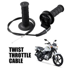 Twist Throttle Grip + Cable 50cc 90cc 110cc 125cc Dirt Bike Quad ATV Pit Trail