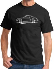 MG MGB Hardtop Sports Car Redline Design Classic Tshirt NEW