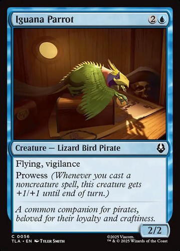 Iguana parrot tla - parrot,