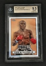 Floyd Mayweather Topps Chrome