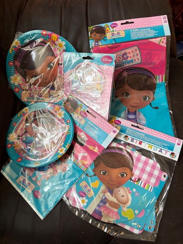 Doc mcstuffin party set - mcstuffin,
