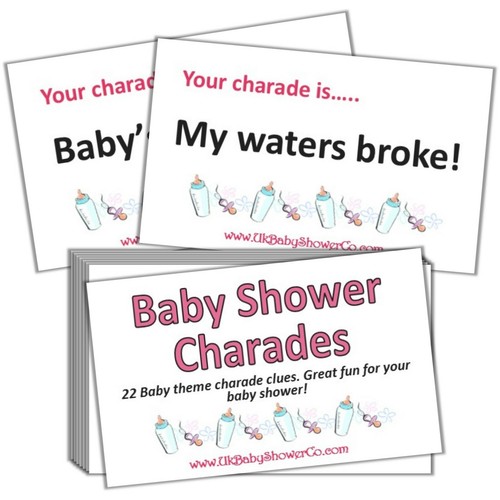 Baby shower game - baby,