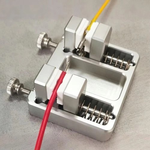 Solder wire clamp - wire,