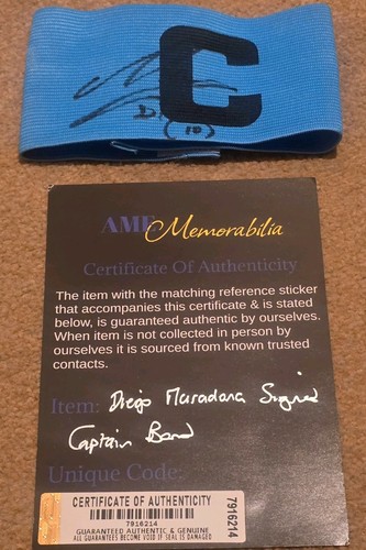 Diego armando maradona signed - armando,