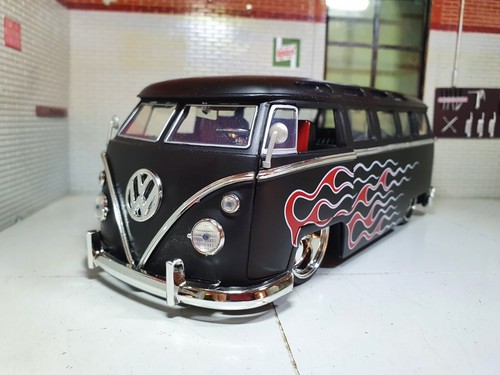 Custom flames samba - vw,