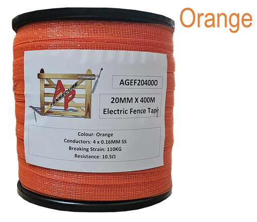 Electric fence tape 20mm - electric,
