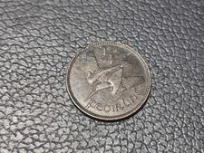 1931 Irish Farthing Ireland Coin Eire Bronze Peacock Bird