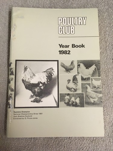 Poultry club year book - year, 1982