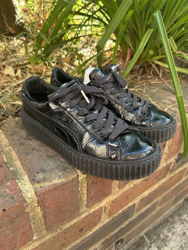 Puma fenty black wrinkled - x,