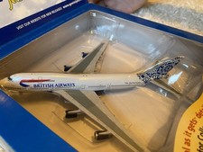 GeminiJets British Airways 747-400 “G-BNLR” Hong Kong Tail Excellent Condition