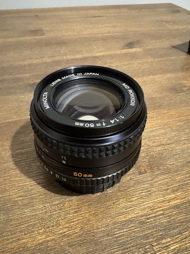 Minolta rokkor 50mm - pg,