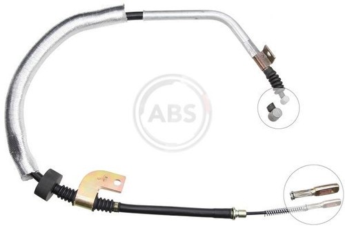 Rear right handbrake - rear, cable
