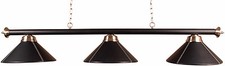 3 SHADED POOL TABLE LIGHT IN