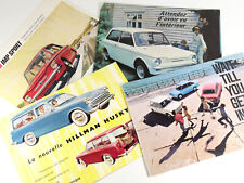 SUNBEAM & HILLMAN - Brochures