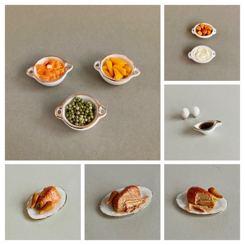 Scale dolls house food - dolls,