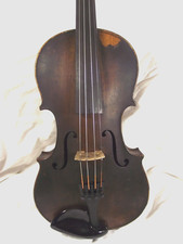 X4. ANTIQUE FULLSIZE VIOLIN. MADE GERMANY c1900. STRAD COPY. GOOD PLAYING ORDER.