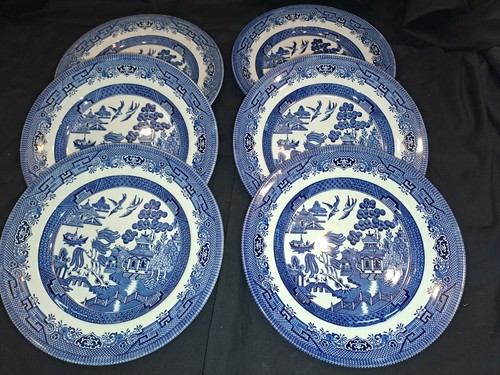 Churchill blue white willow - white,