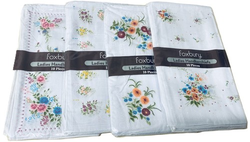 Pack ladies hankies - 10,