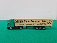 ADTRUCKS Gerald Mann Commercials Mercedes Actros HO Gauge 1:87 Model Railway