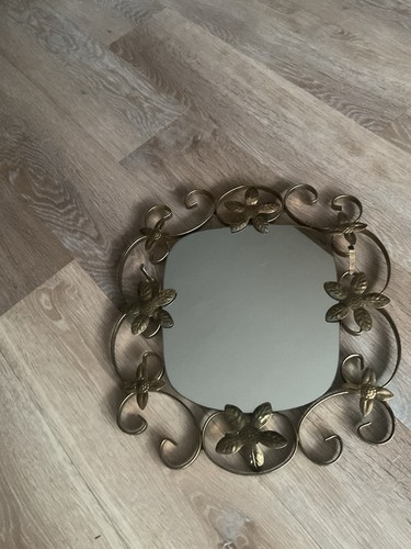 Vintage hall mirror wrought - hall,