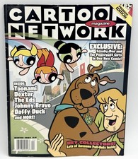 Cartoon Network Magazine Issue #1 2002 Premiere Edition Scooby-Doo RARE