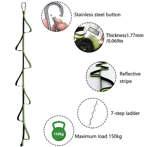 Rope ladder for - for, climbing