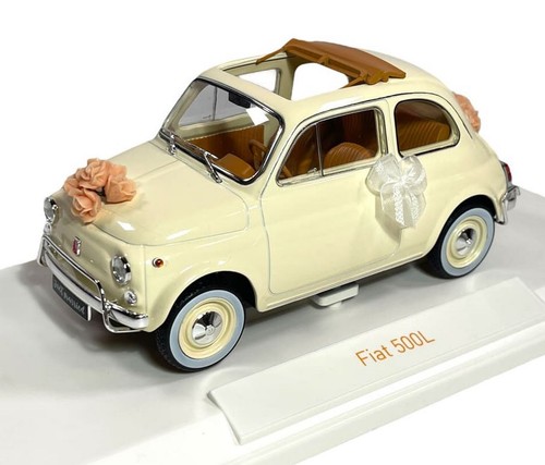 Fiat 500 1968 ivory - ivory, wedding