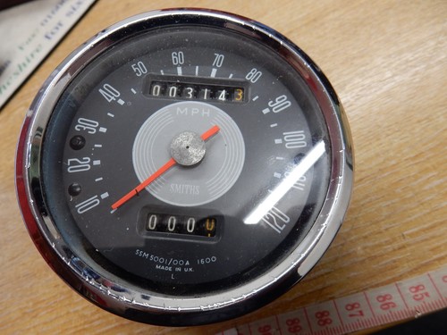Smiths 120mph speedo - 120mph,
