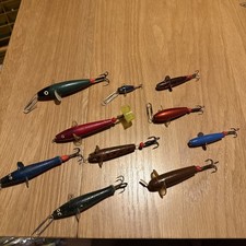 10 Vintage hand painted Devon