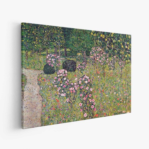 Gustav klimt orchard and roses - gustav,
