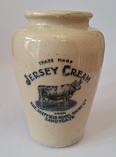 Jersey pictorial cream pot - jersey,