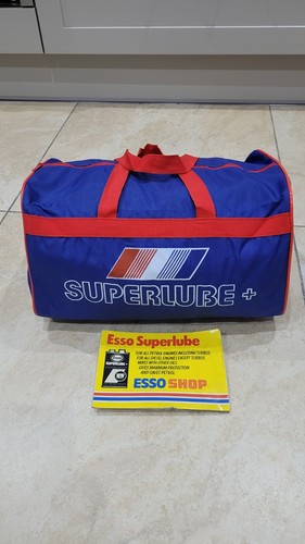 Vintage esso superlube bag - vintage,