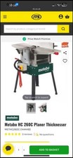 Metabo HC 260 C - 2,2 WNB Planer Thicknesser (0114026038)