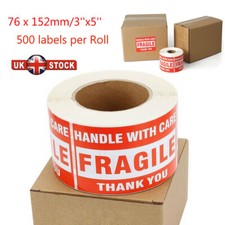 2000 Fragile Stickers Handle