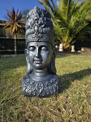Stone garden buddha ornament - garden,