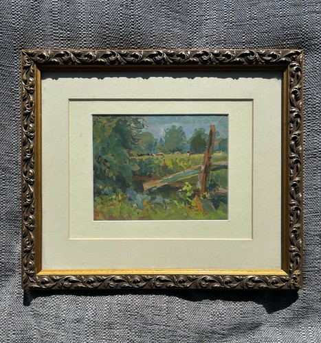 Vintage british school - vintage, gouache