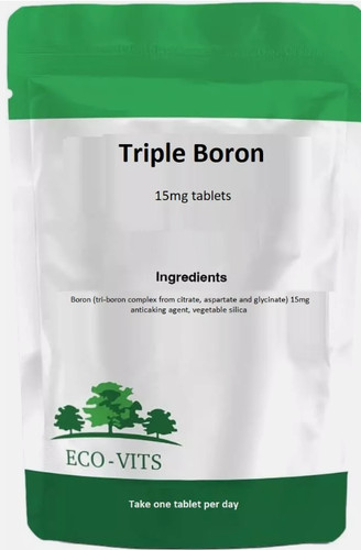 Triple boron 15mg tablets - triple, –