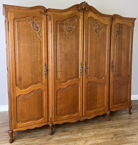 Wardrobe vintage french louis - wardrobe,