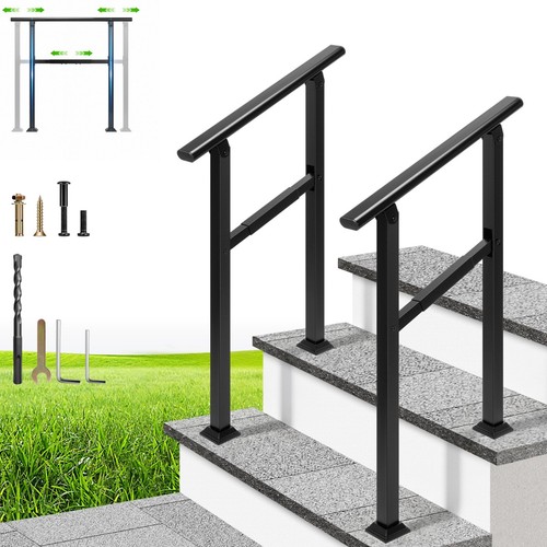 Adjustable outdoor handrails - adjustable,