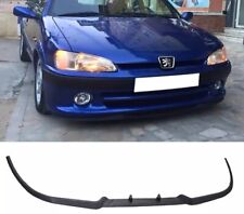 For Peugeot 106 Cupra R Style Front Bumper Splitter Lip 3pcs Matte Black