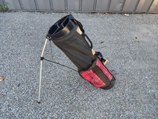 Ping Vintage Red Plaid Single Strap Golf Stand Bag