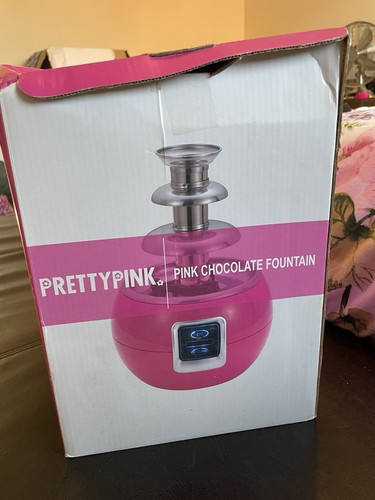 Pretty pink chocolate fountain - pink,