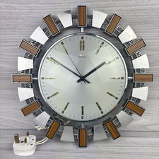 Vintage Metamec Wall Clock Mid