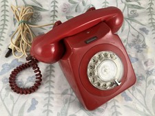GPO telephone - red 746 GNA